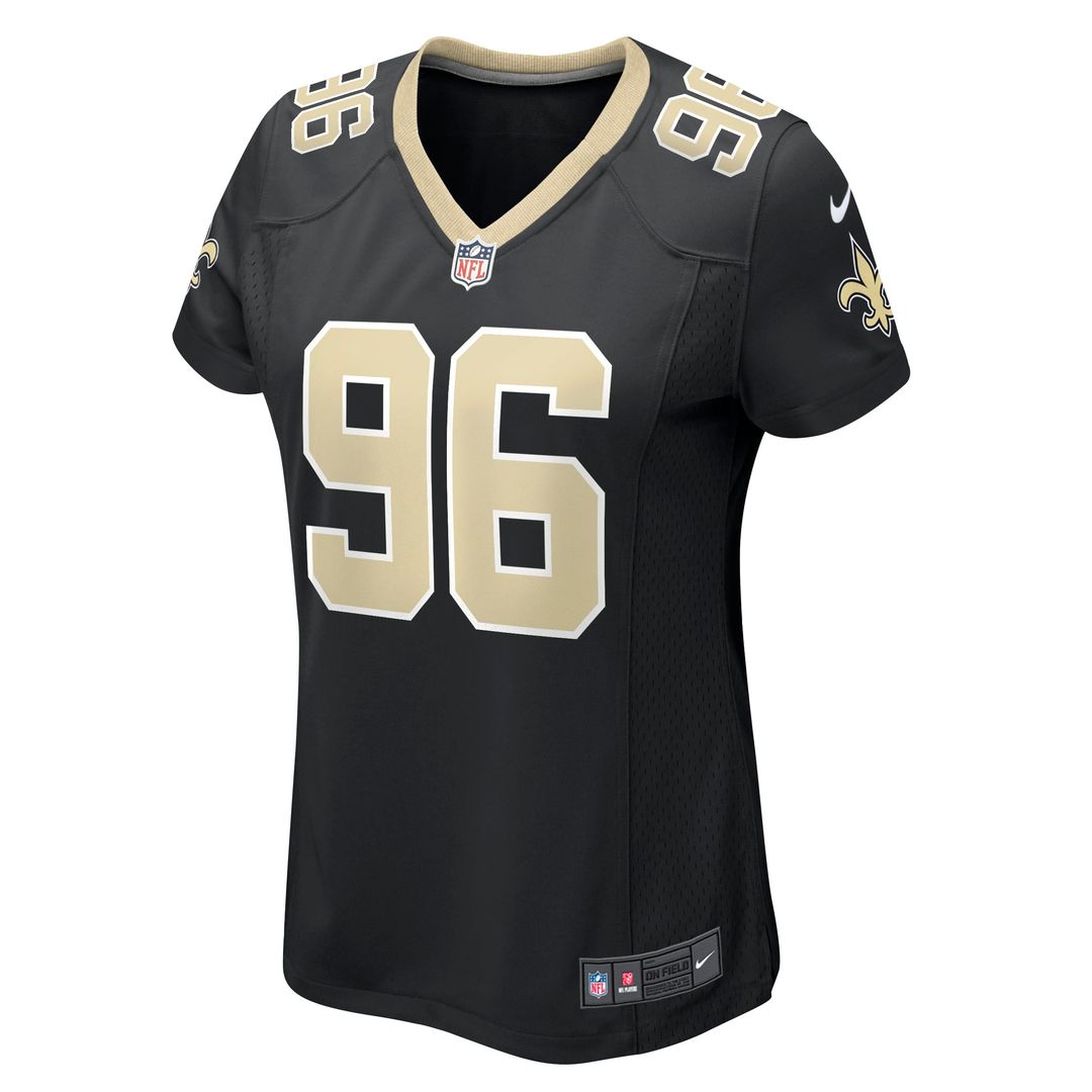 Carl Granderson New Orleans Saints Women's Jersey - Black