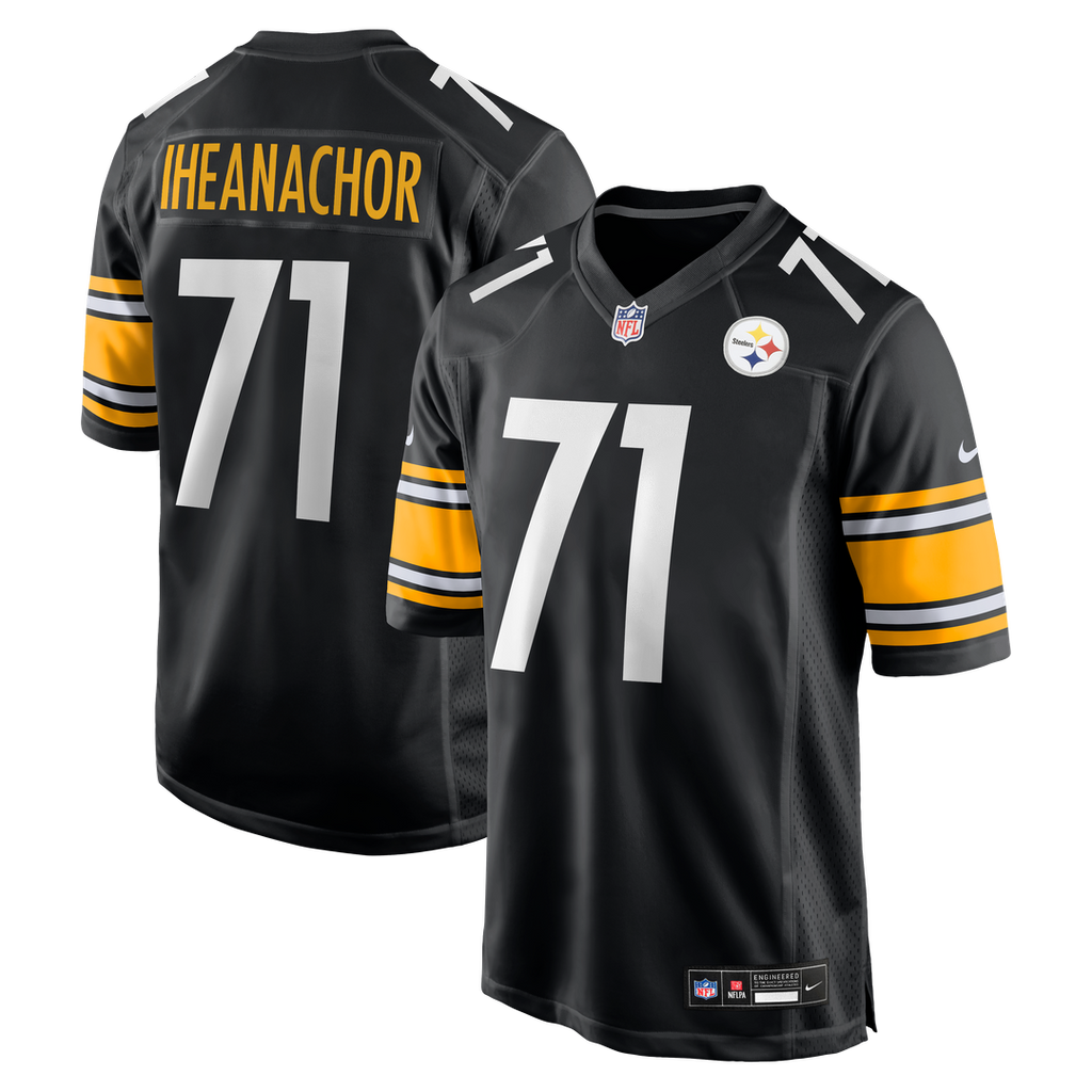 Max Iheanachor Pittsburgh Steelers Team Jersey - Black