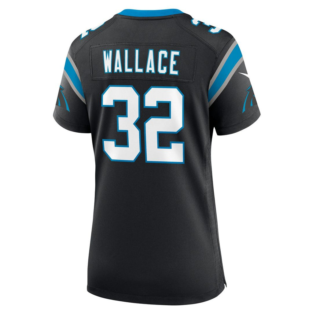 Trevin Wallace Carolina Panthers Women's Team Jersey - Black
