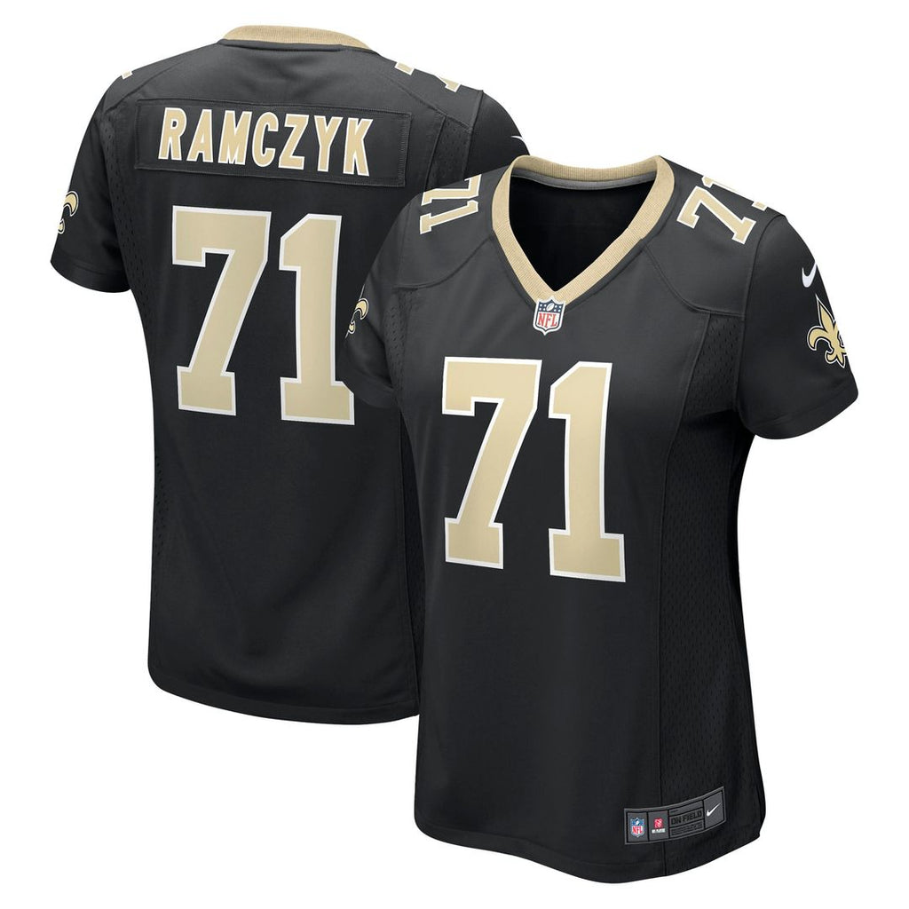 Ryan Ramczyk New Orleans Saints Women's Jersey - Black