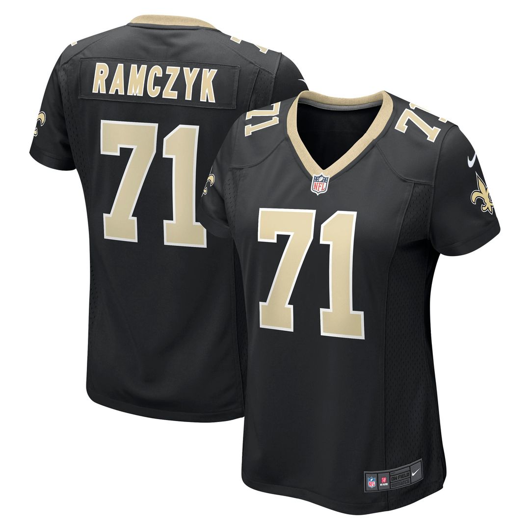 Ryan Ramczyk New Orleans Saints Women's Jersey - Black