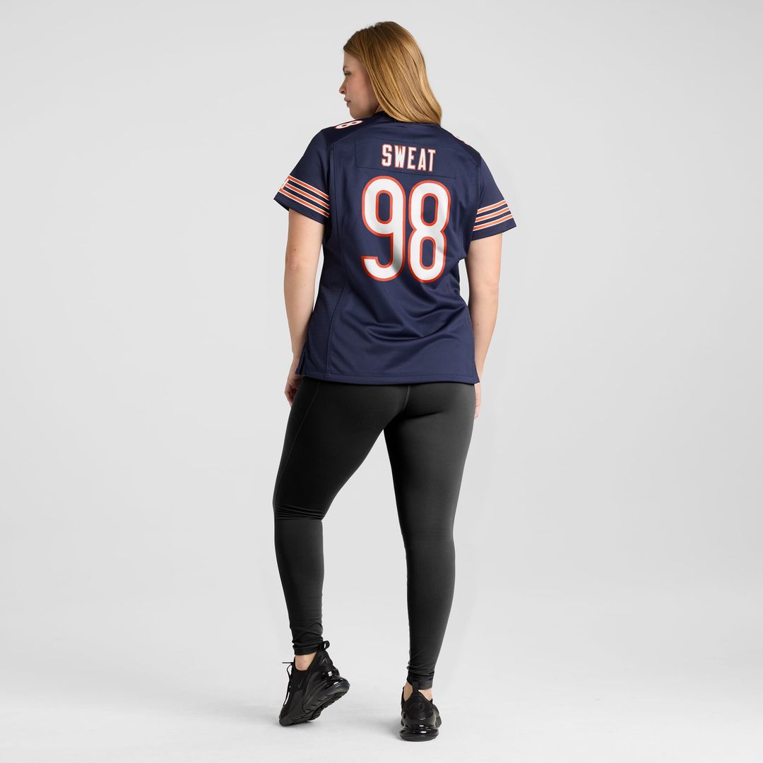 Montez Sweat Chicago Bears Women's Jersey - Navy