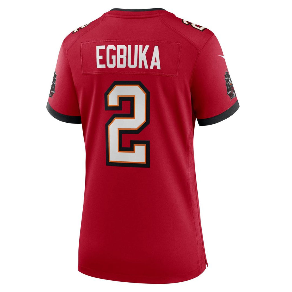 Emeka Egbuka Tampa Bay Buccaneers Women's Jersey - White
