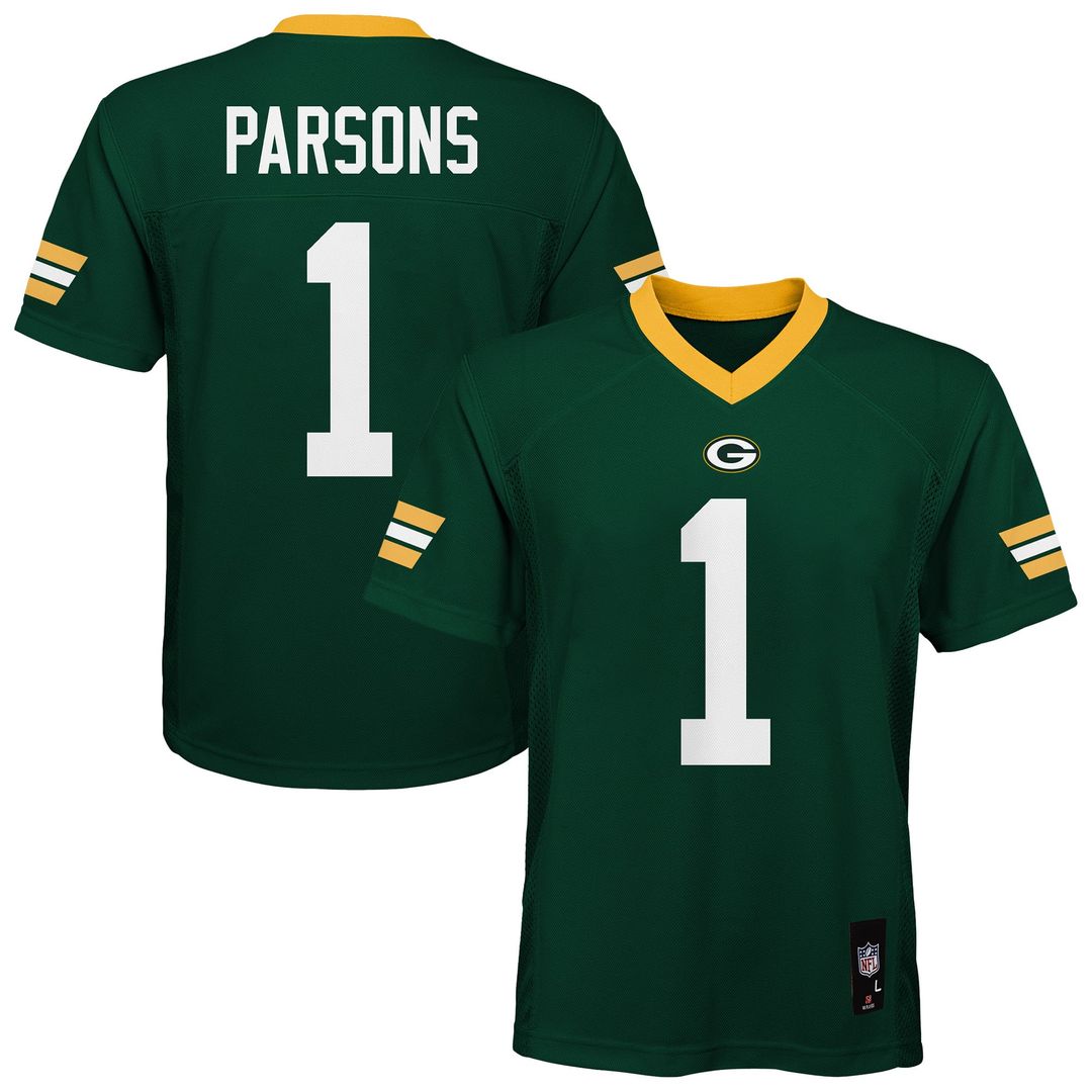 Micah Parsons Green Bay Packers Youth Jersey - Green