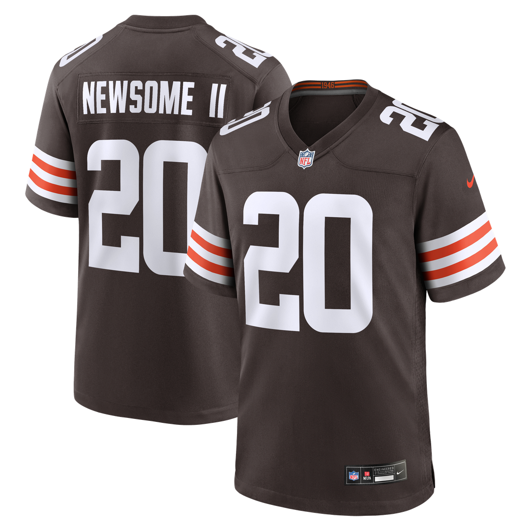 Greg Newsome II Cleveland Browns Jersey - Brown