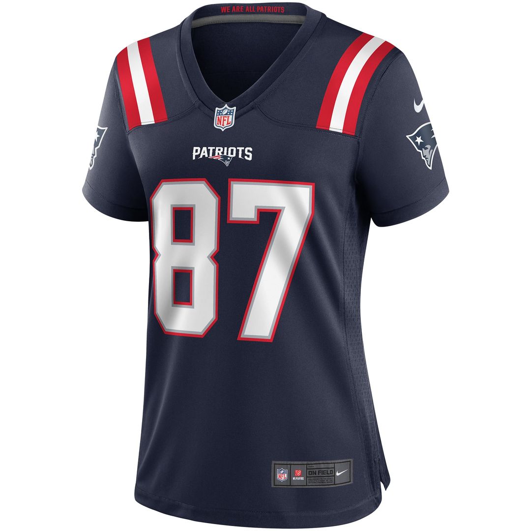 Ben Coates New England Patriots Women's Game Retired Player Jersey - Navy