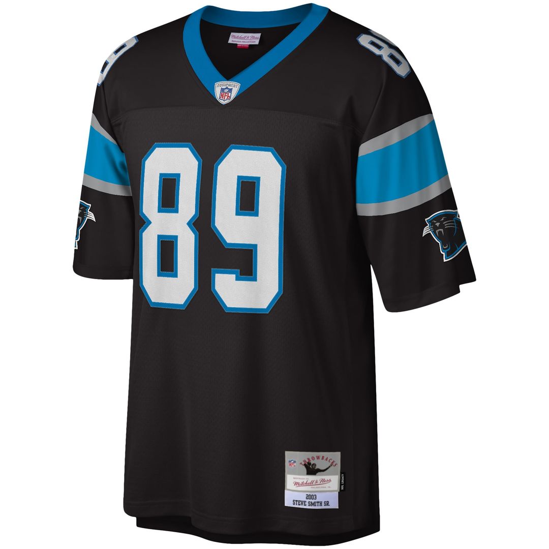 Steve Smith Carolina Panthers Legacy Jersey - Black