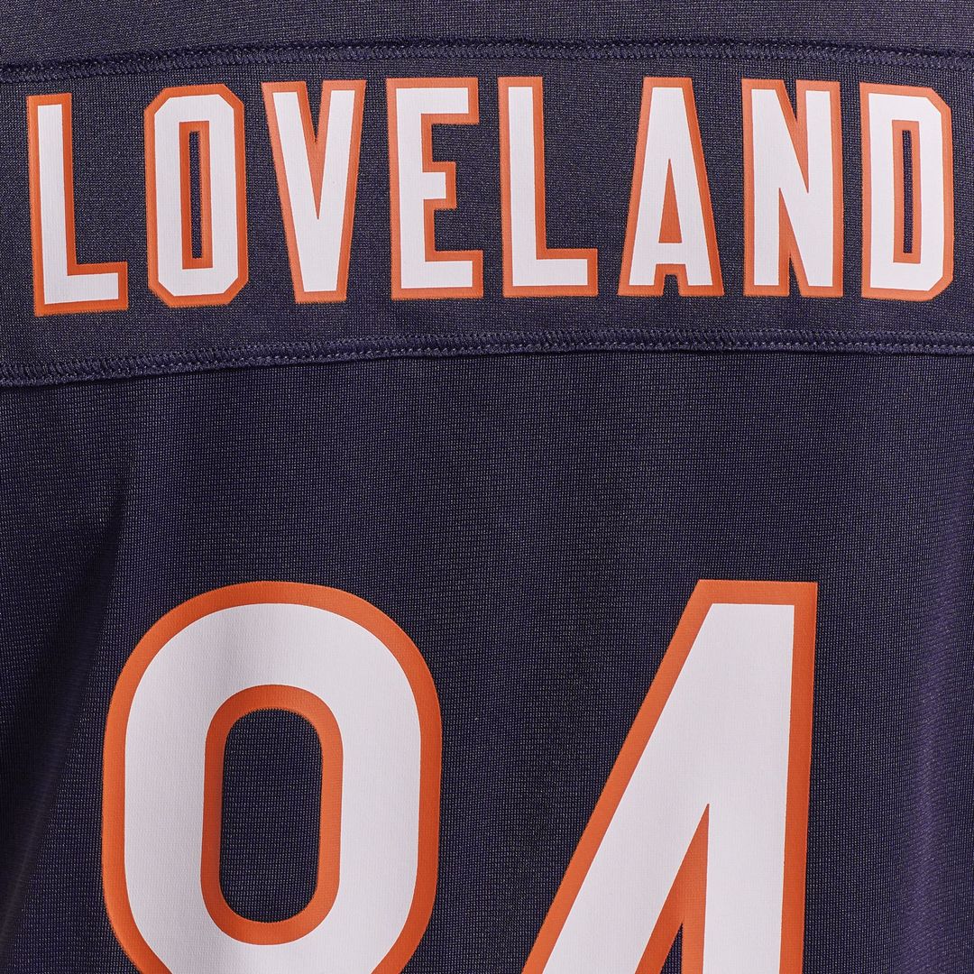 Colston Loveland Chicago Bears Women's Alternate Jersey - White