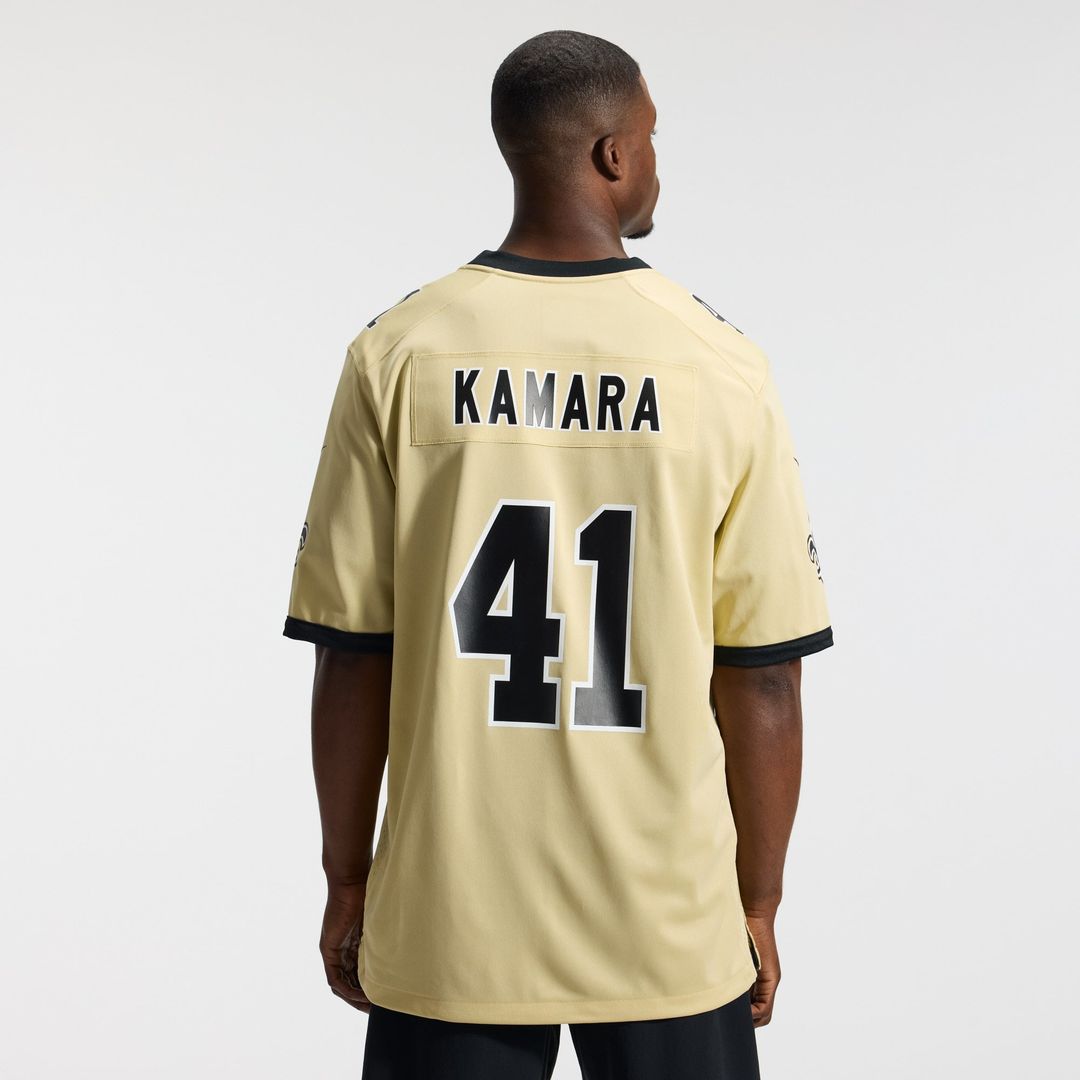Alvin Kamara New Orleans Saints Gameday Golds Alternate Jersey - Gold