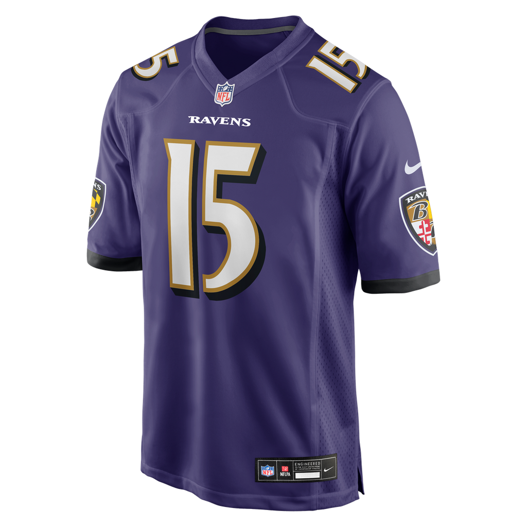 Cooper Rush Baltimore Ravens Team Jersey - Purple
