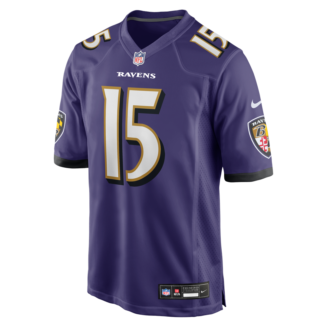 Cooper Rush Baltimore Ravens Team Jersey - Purple
