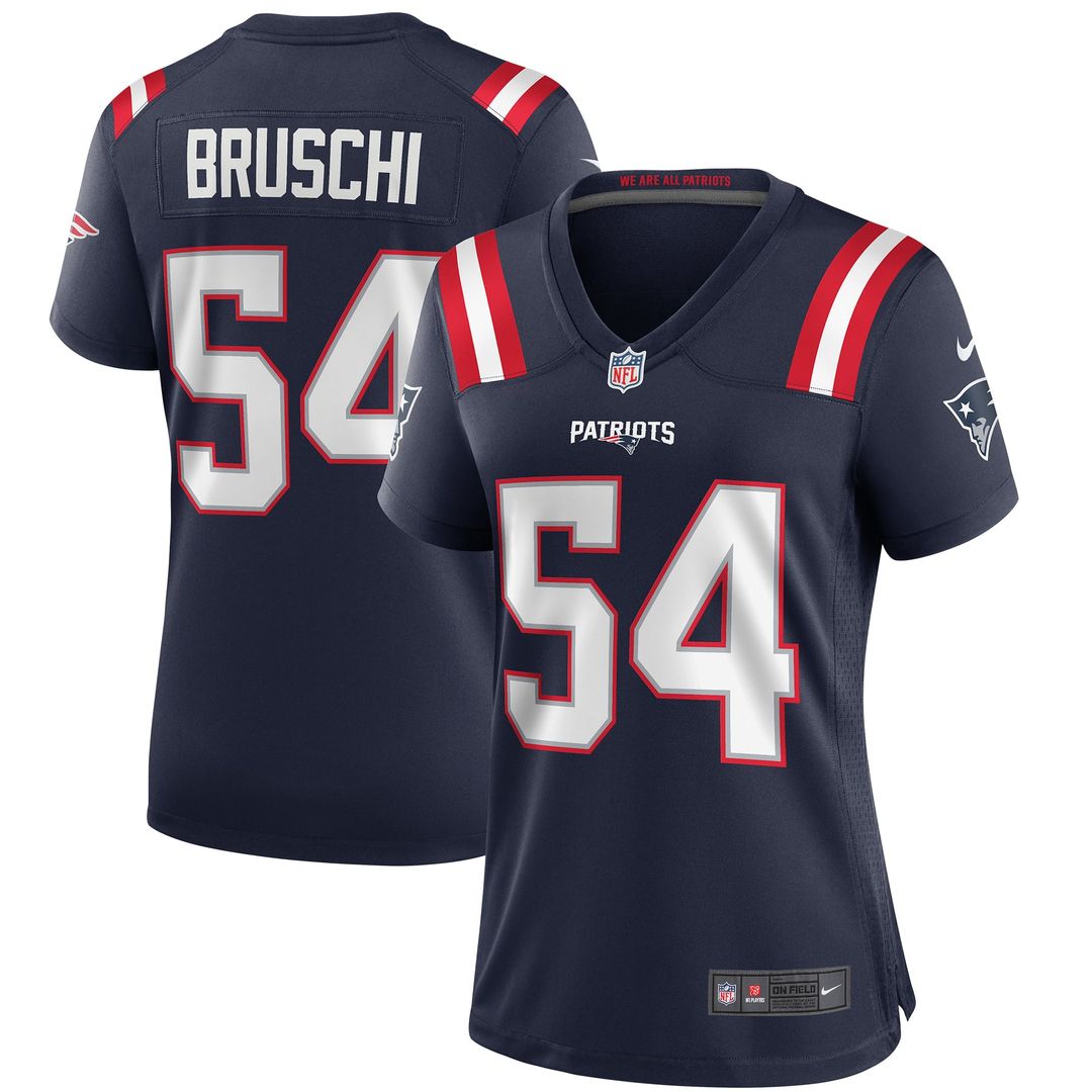 Tedy Bruschi New England Patriots Women's Retired Jersey - Red