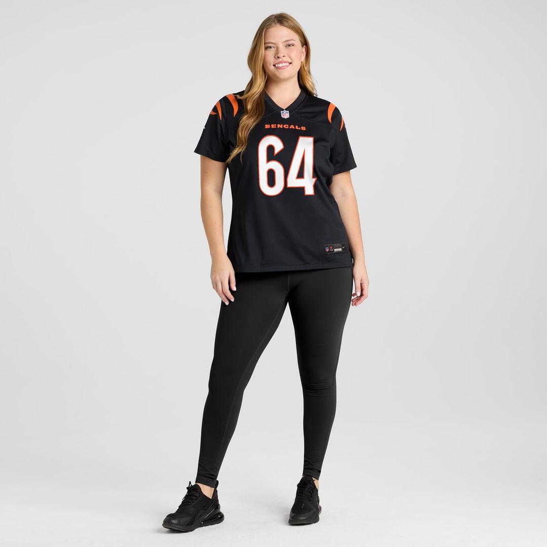 Ted Karras Cincinnati Bengals Women's Jersey - Black