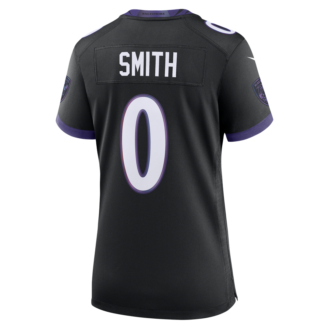 Roquan Smith Baltimore Ravens Women's Alternate Jersey - Black