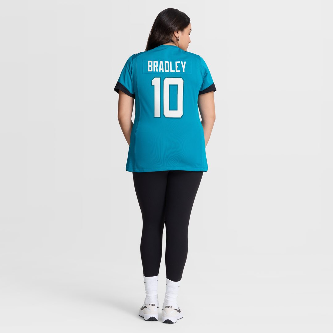 Carter Bradley Jacksonville Jaguars Women's Team Jersey - Teal
