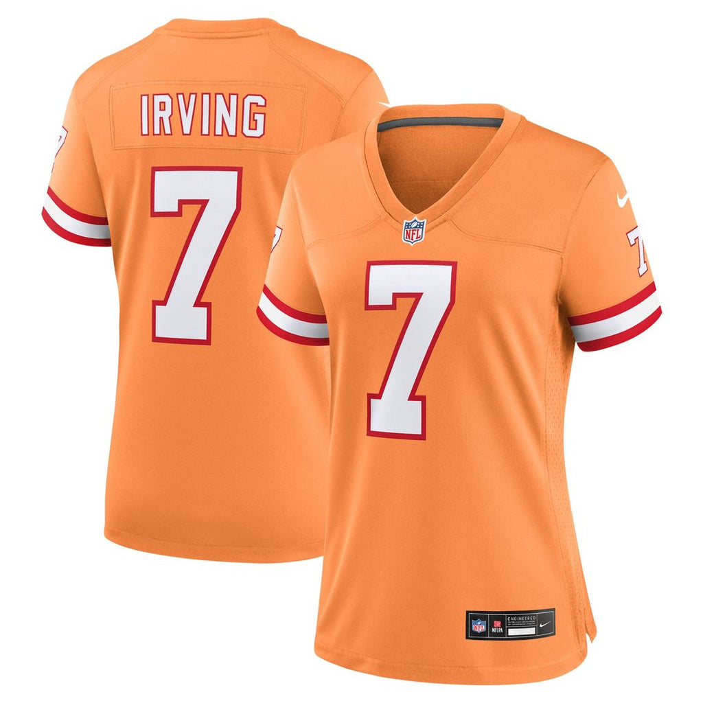 Bucky Irving Tampa Bay Buccaneers Women's Alternate Jersey - Orange