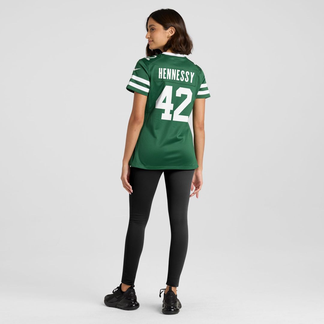 Thomas Hennessy New York Jets Women's Jersey - Legacy Green