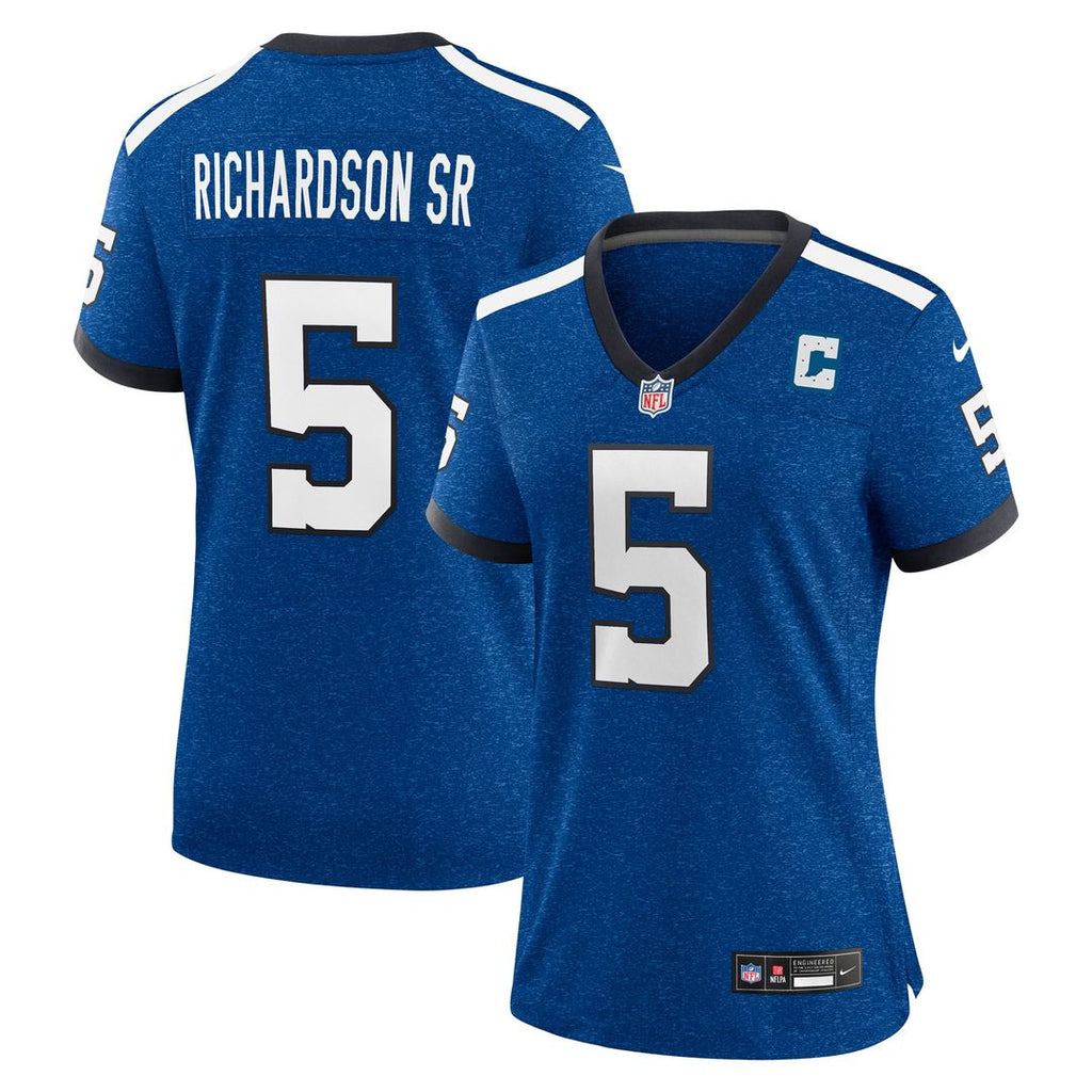 Anthony Richardson Sr. Indianapolis Colts Women's Alternate Indiana Nights Jersey - Royal