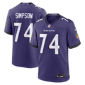 John Simpson Baltimore Ravens Team Jersey - Purple