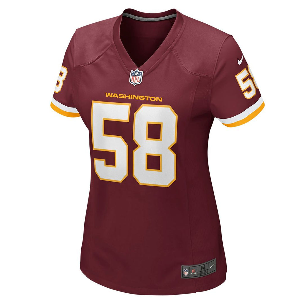 Shaka Toney Washington Football Team Women's Jersey - Burgundy