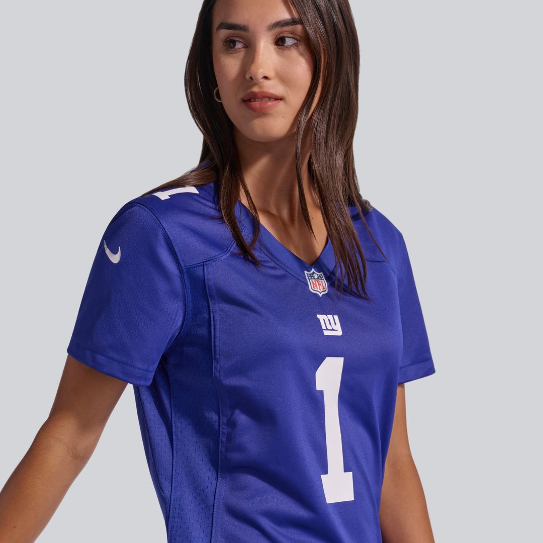 Malik Nabers New York Giants Women's Jersey - Royal