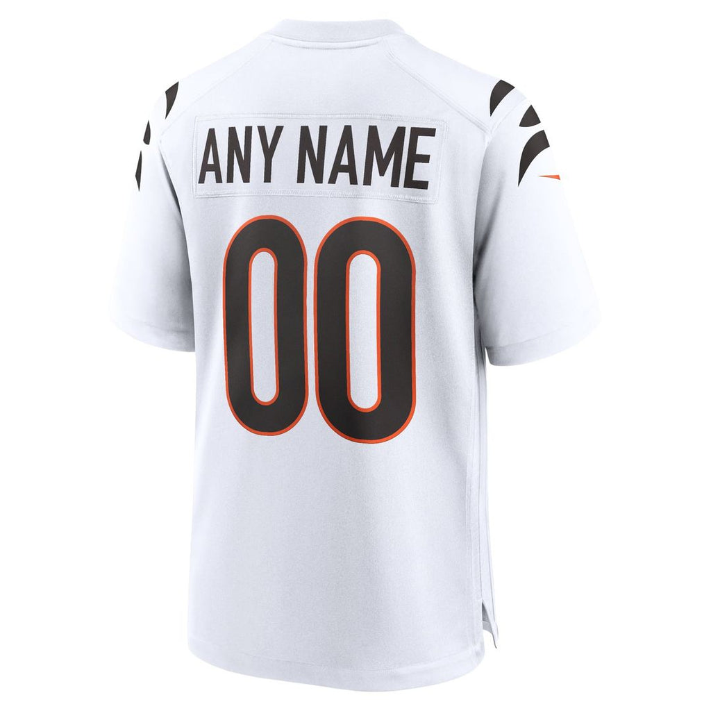 Cincinnati Bengals Game Custom Jersey - Black