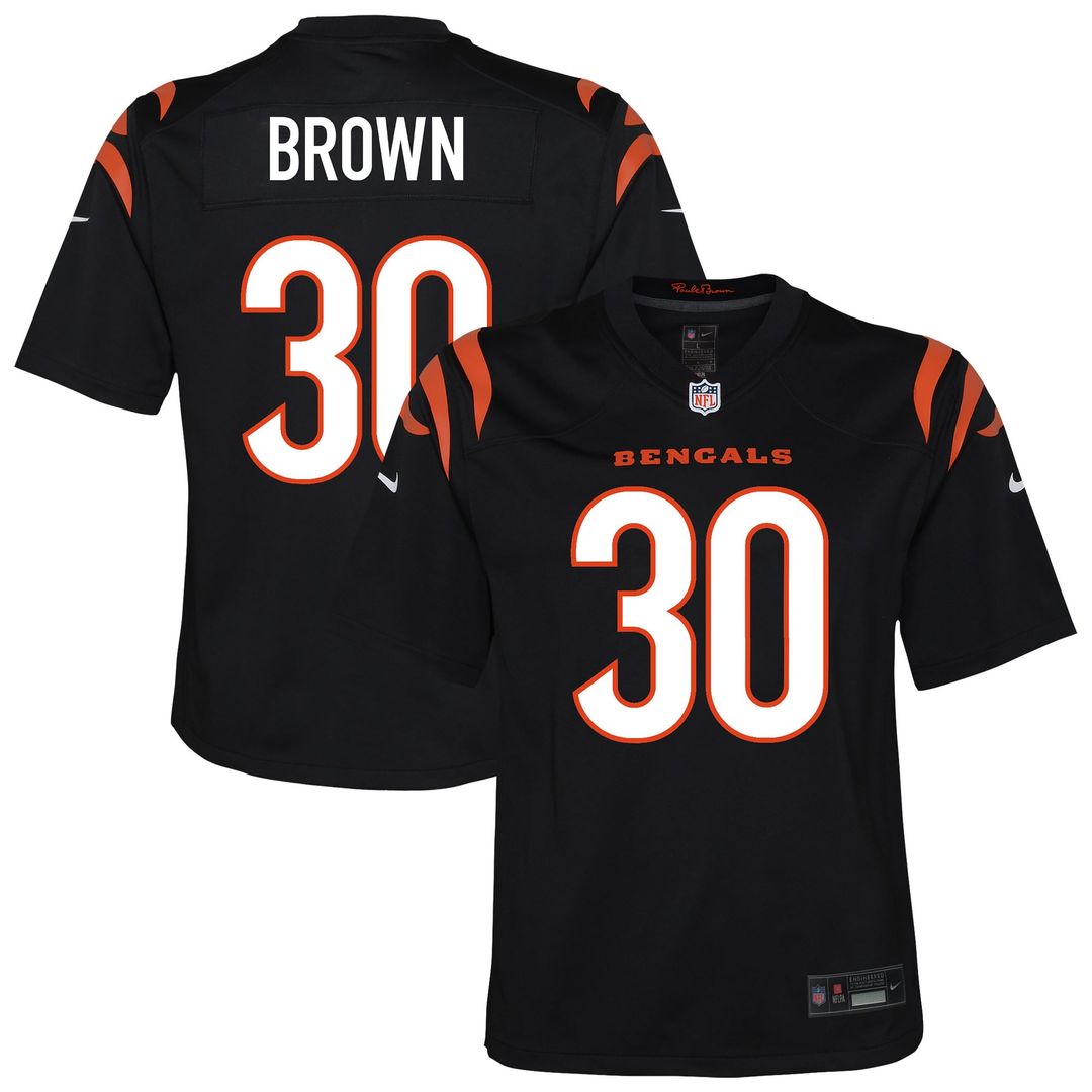 Chase Brown Cincinnati Bengals Youth Youth - Orange
