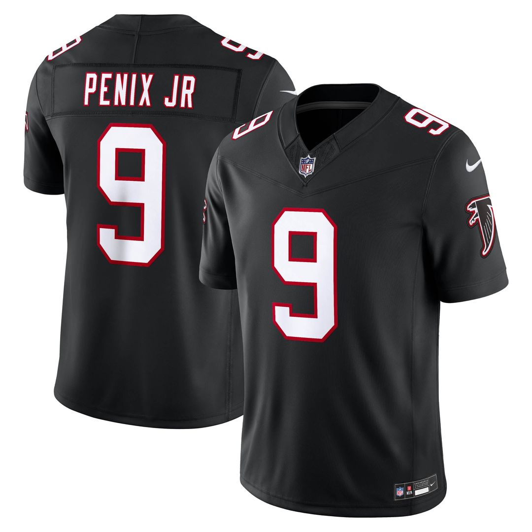 Michael Penix Jr. Atlanta Falcons Stitched Jersey - White