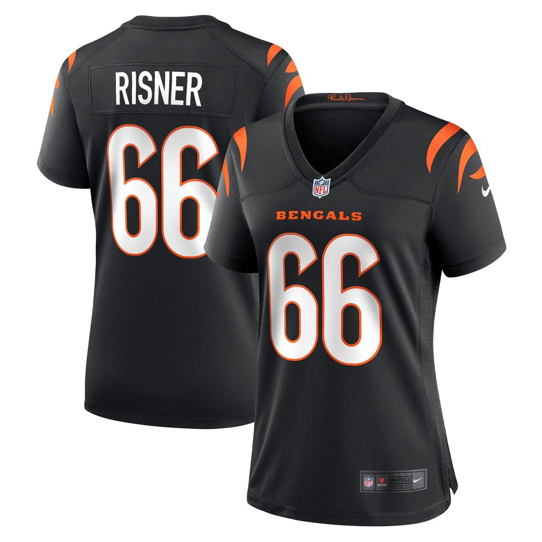 Dalton Risner Cincinnati Bengals Women's Team Jersey - Black