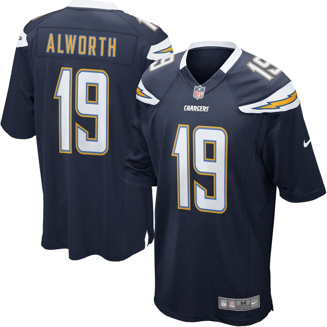 San Diego Chargers Lance Alworth Gridiron Classics Retired Player Jersey - Navy