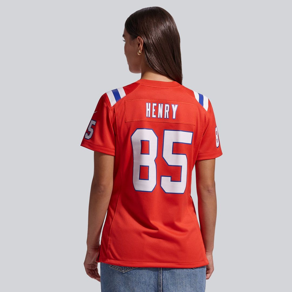 Hunter Henry New England Patriots Women's Team Jersey - Red