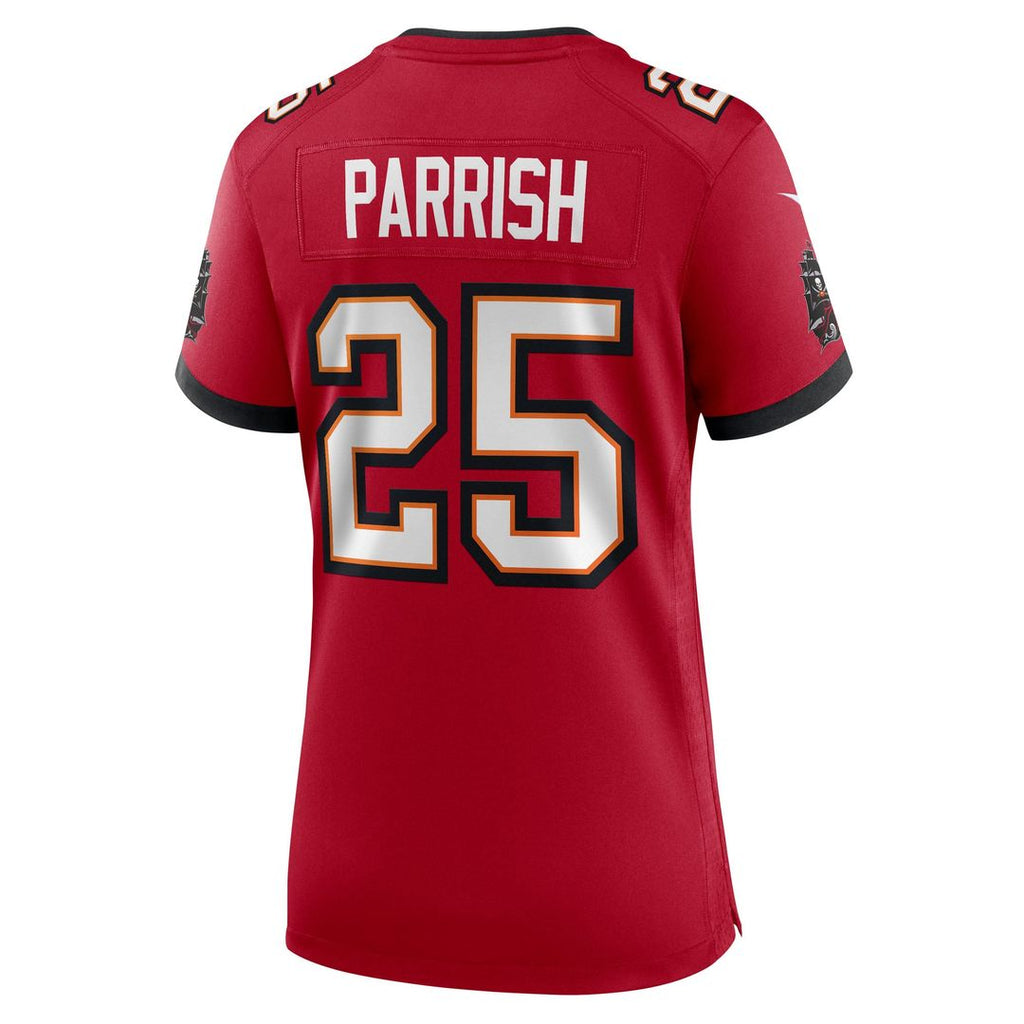 Jacob Parrish Tampa Bay Buccaneers Women's Team Jersey - Red