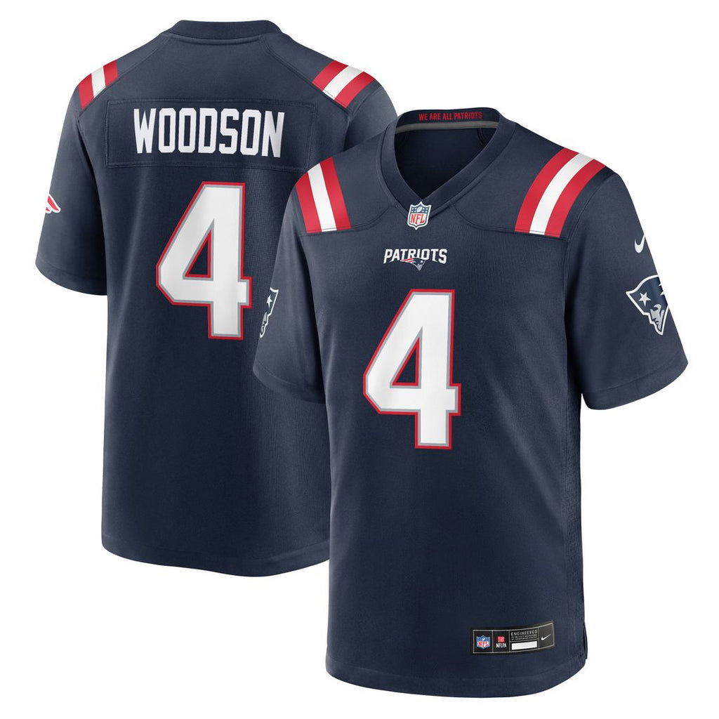 Craig Woodson New England Patriots Team Jersey - Navy