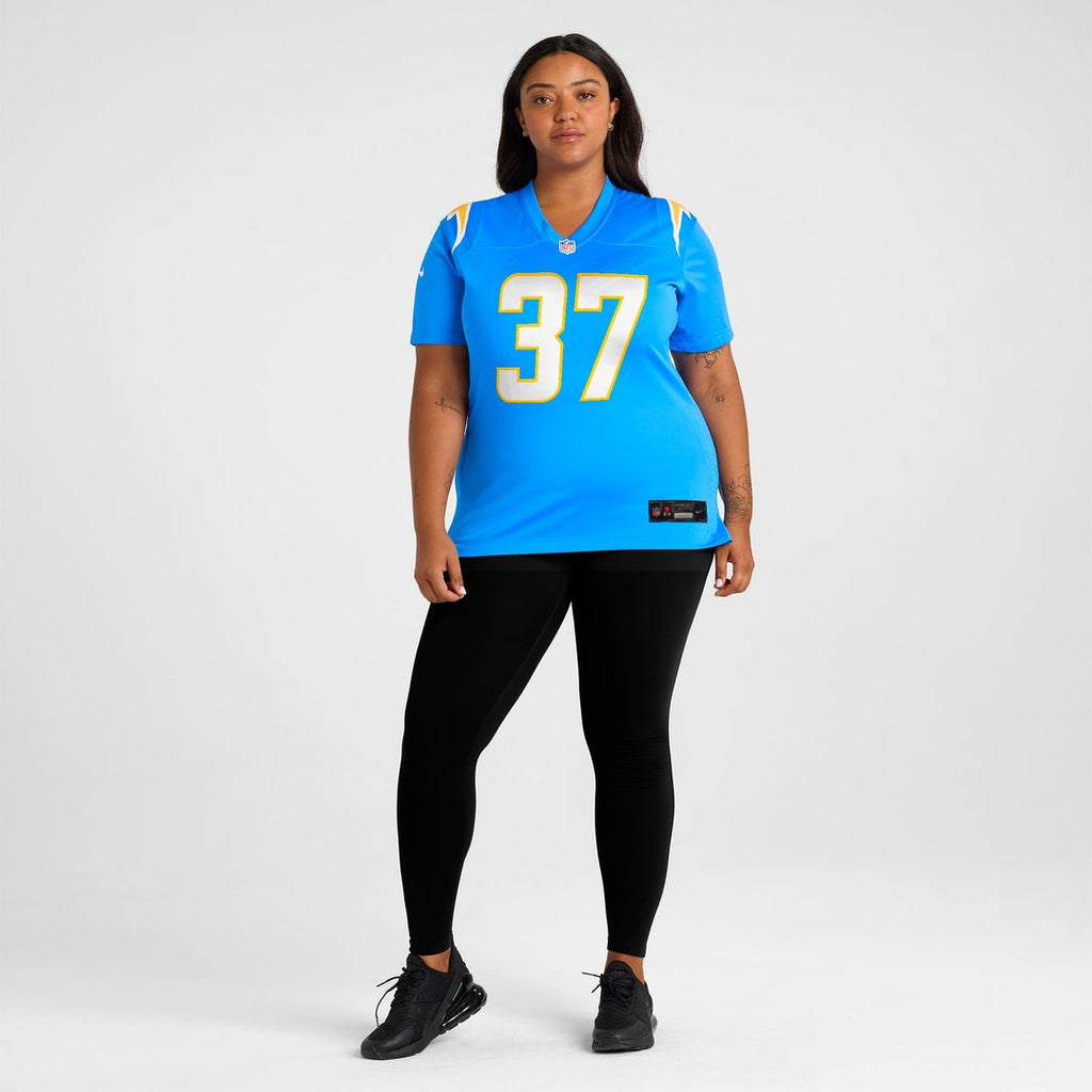 Oladokun Los Angeles Chargers Women's Team Jersey - Powder Blue