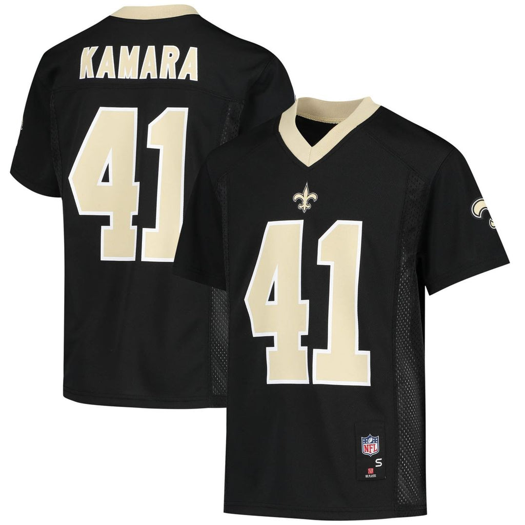 Alvin Kamara New Orleans Saints Youth Jersey - Black