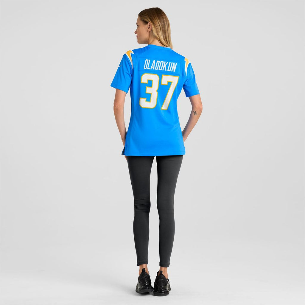 Oladokun Los Angeles Chargers Women's Team Jersey - Powder Blue