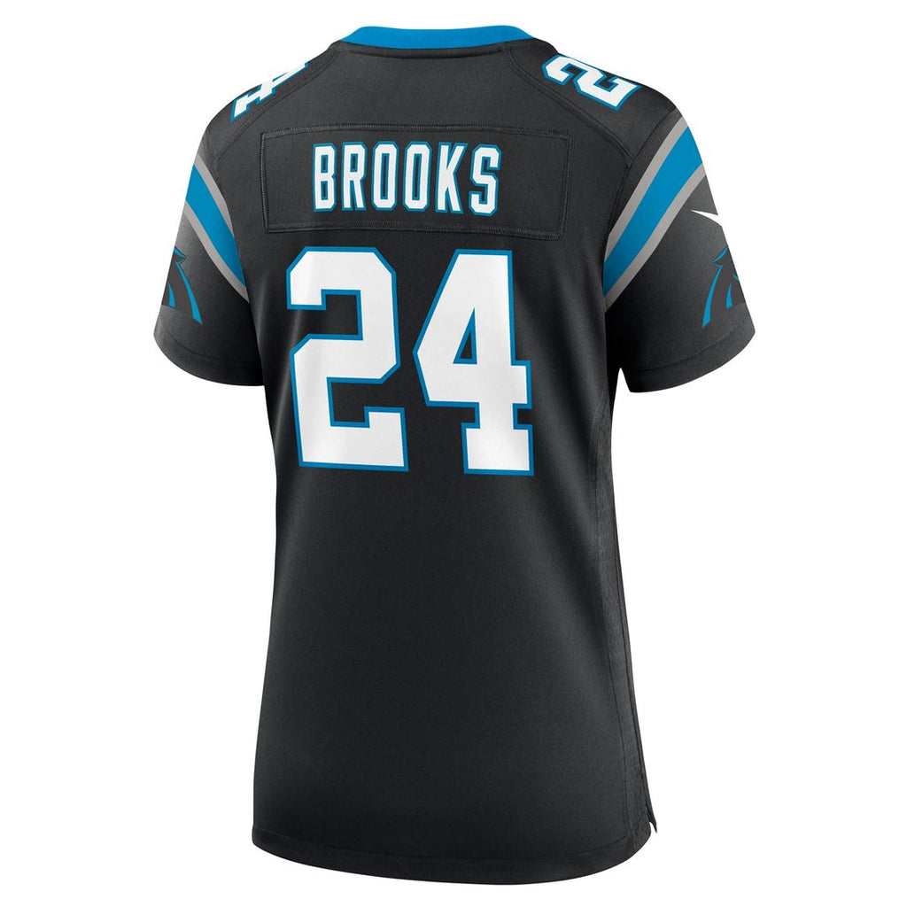 Jonathon Brooks Carolina Panthers Women's Jersey - Black