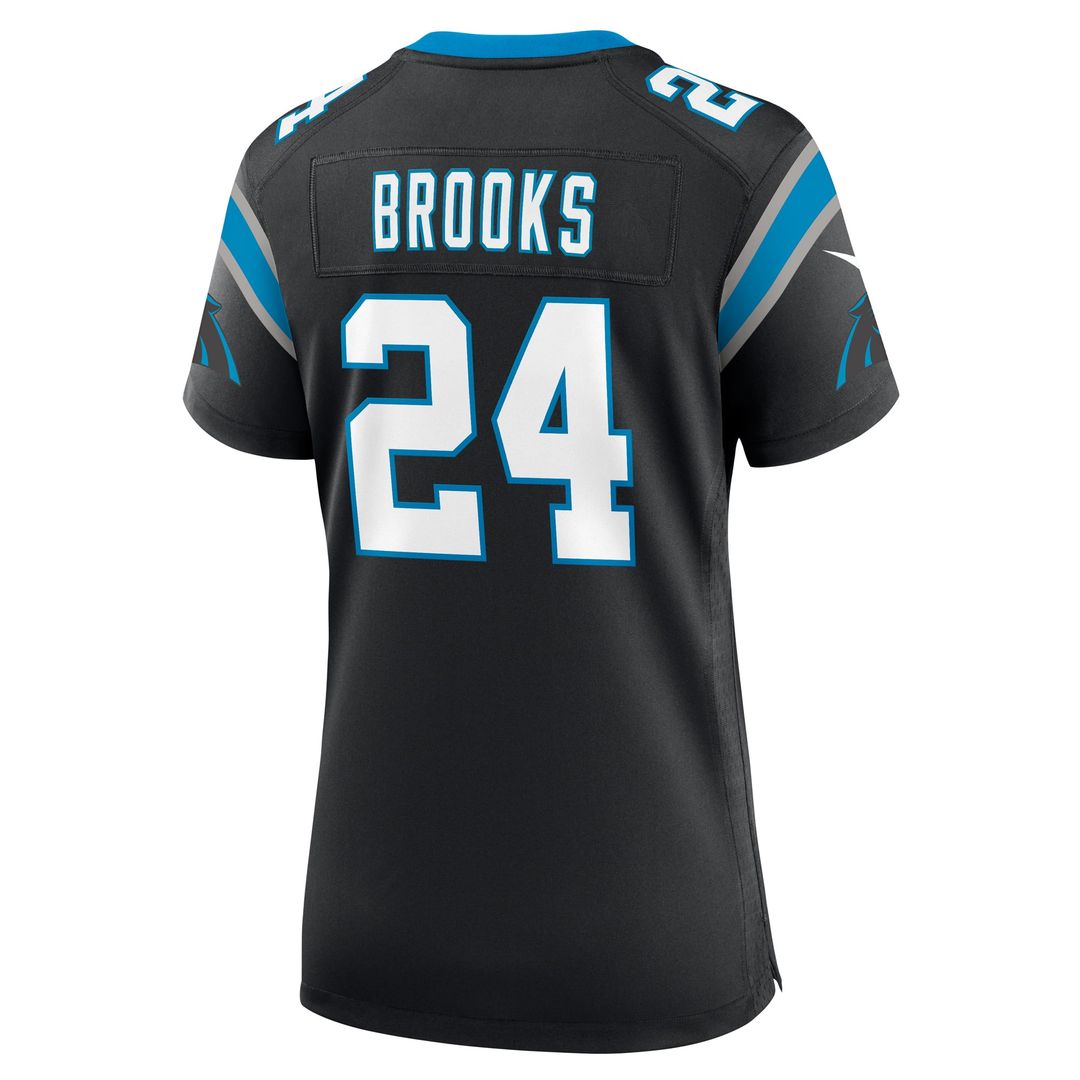 Jonathon Brooks Carolina Panthers Women's Jersey - Black