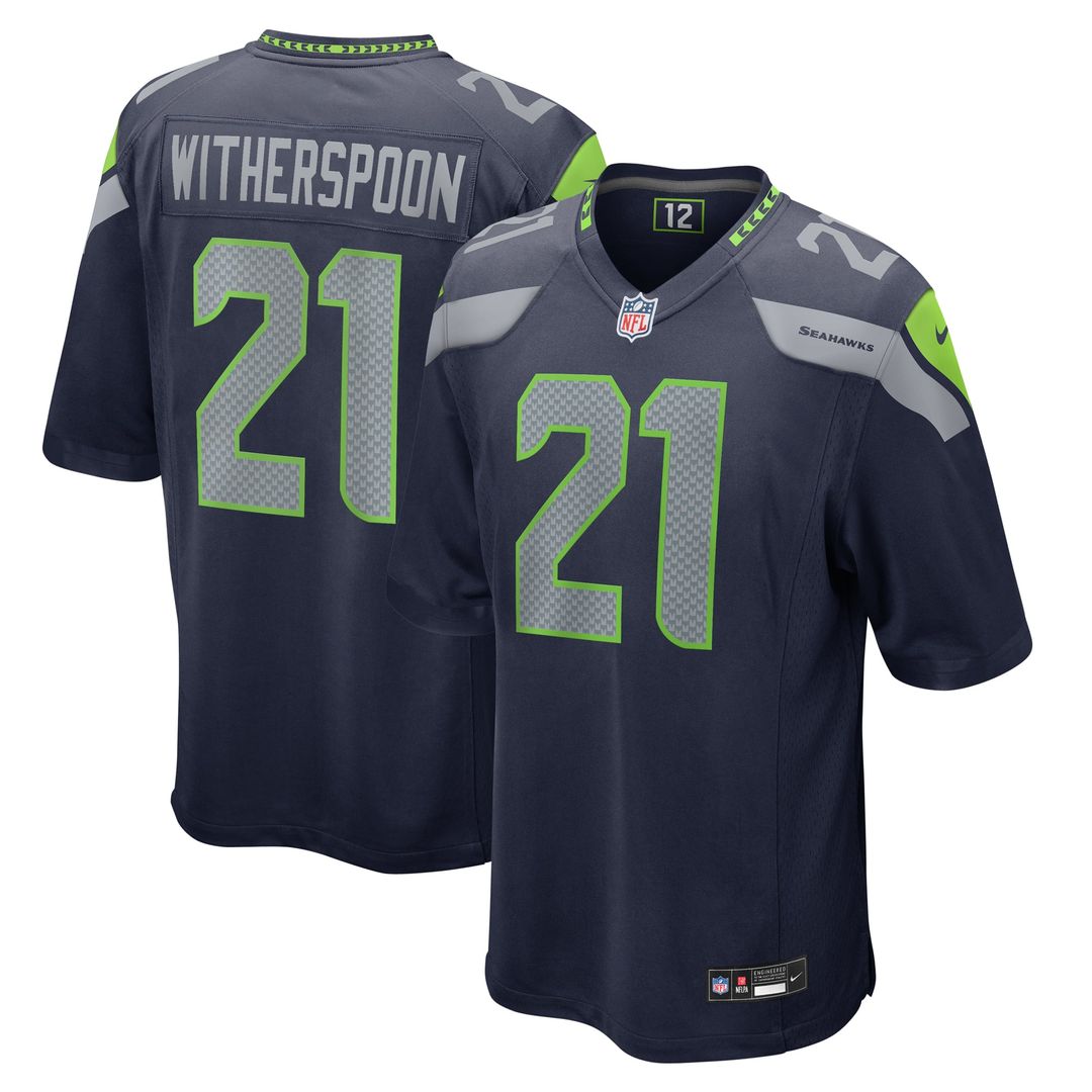 Devon Witherspoon Seattle Seahawks Jersey - College Navy