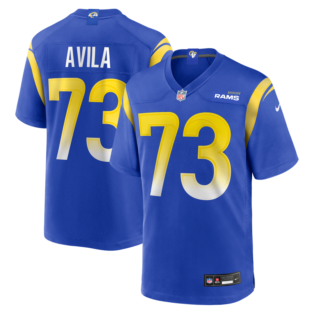 Steve Avila Los Angeles Rams Home Jersey - Royal