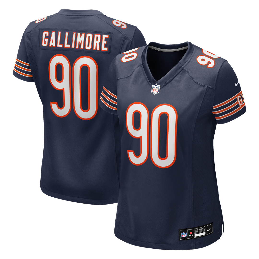 Neville Gallimore Chicago Bears Women's Team Jersey - Navy