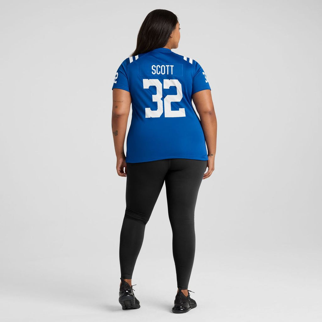 Daniel Scott Indianapolis Colts Women's Team Jersey - Royal