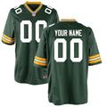 Green Bay Packers Youth Custom Jersey - Green