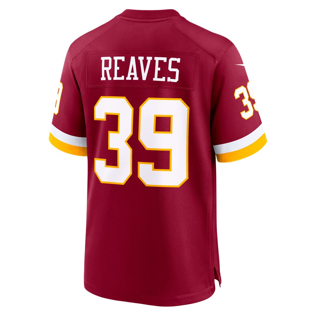 Jeremy Reaves Washington Commanders Jersey - Burgundy