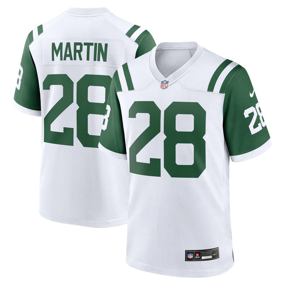 Curtis Martin New York Jets Retired Player Alternate Jersey - White
