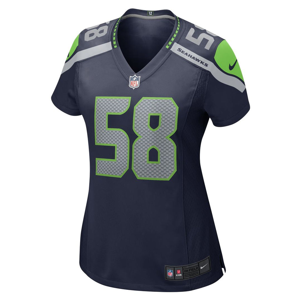 Derick Hall Seattle Seahawks Women's Team Jersey - College College Navy