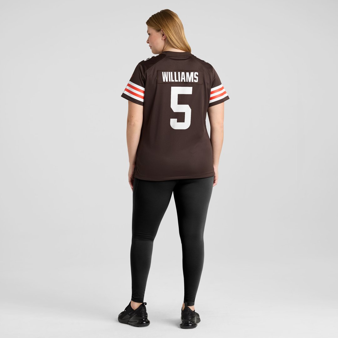 Quincy Williams Cleveland Browns Women's Team Jersey - Brown