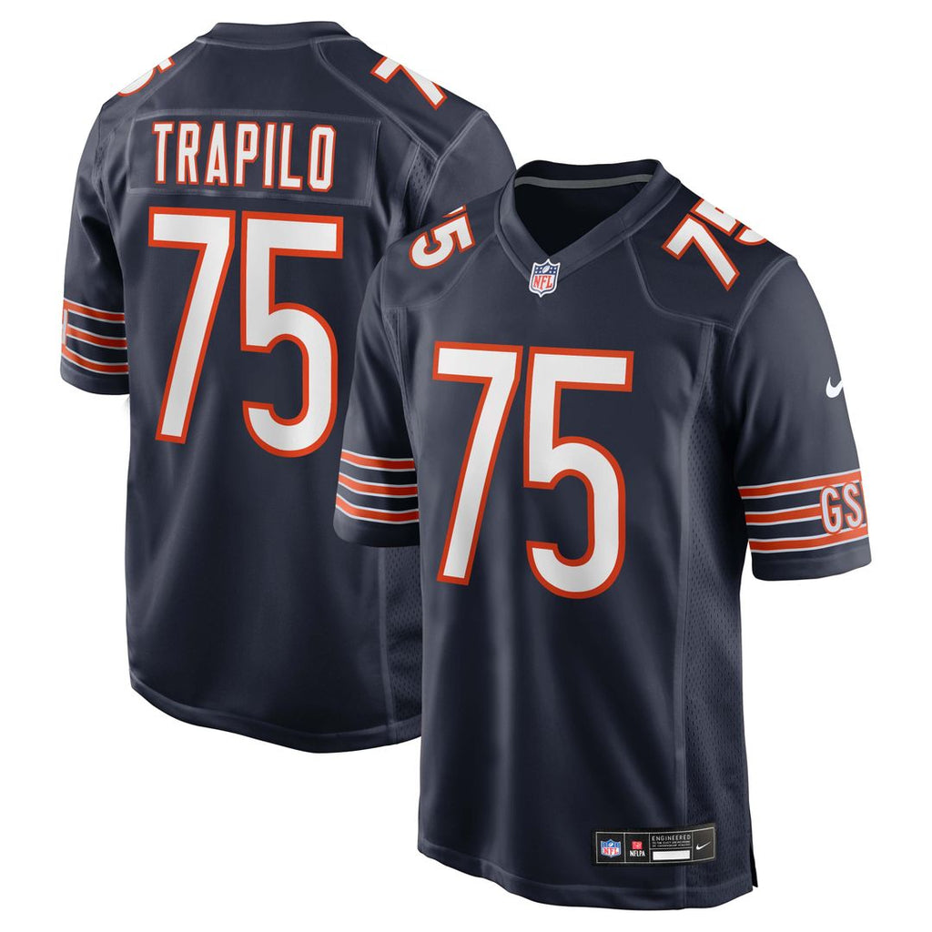 Ozzy Trapilo Chicago Bears Team Jersey - Navy