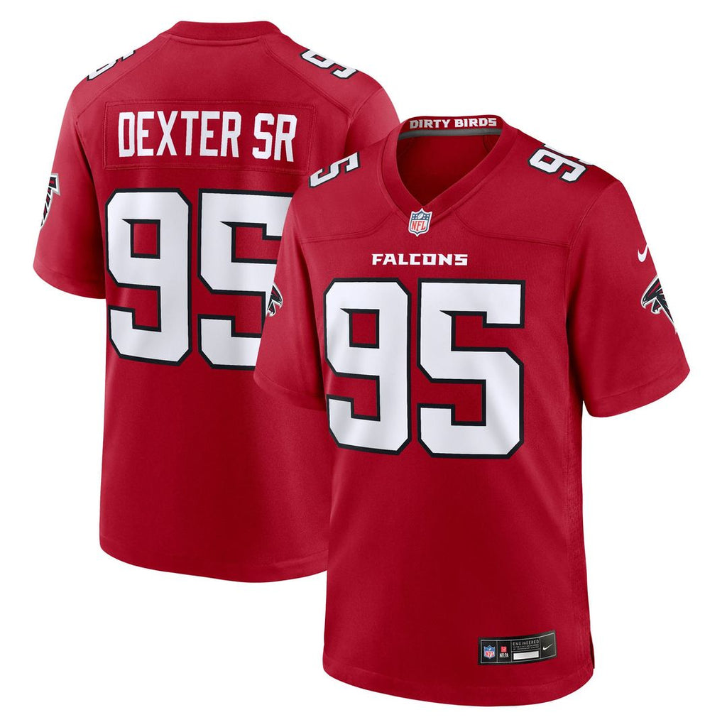 Gervon Dexter Sr. Atlanta Falcons Team Jersey - Red