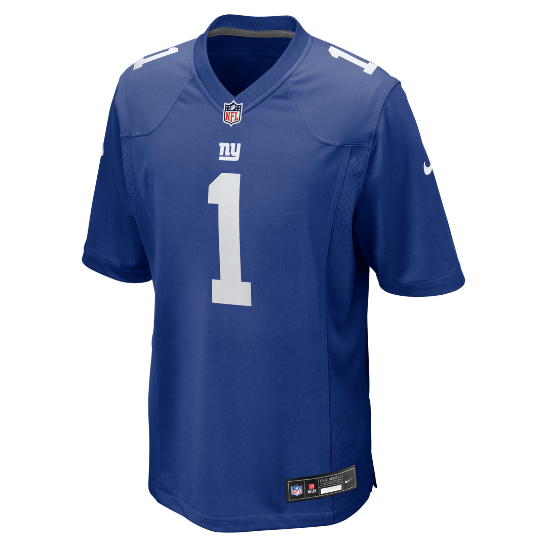 Malik Nabers New York Giants Player Jersey - Royal